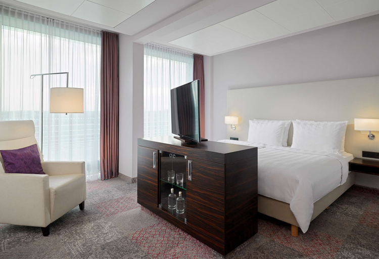 Bedroom 3, Radisson Blu Hotel, Leipzig, Leipzig