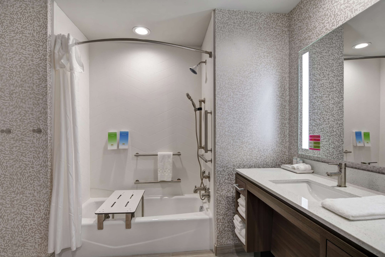 Bathroom 4, Home2 Suites by Hilton Pecos, Reeves