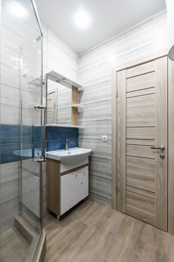 Bathroom 2, More Apartments na Stanislavskogo 37A, Sochi gorsovet