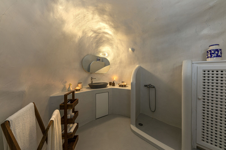 Bathroom, White Cave Villa by Caldera Houses, South Aegean