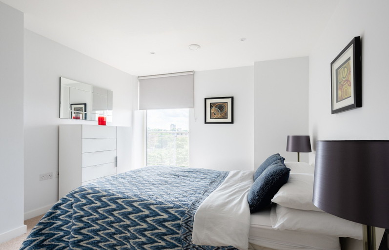 Bedroom 2, 2 bed 2 Bath Greenwich Apart. - London, London
