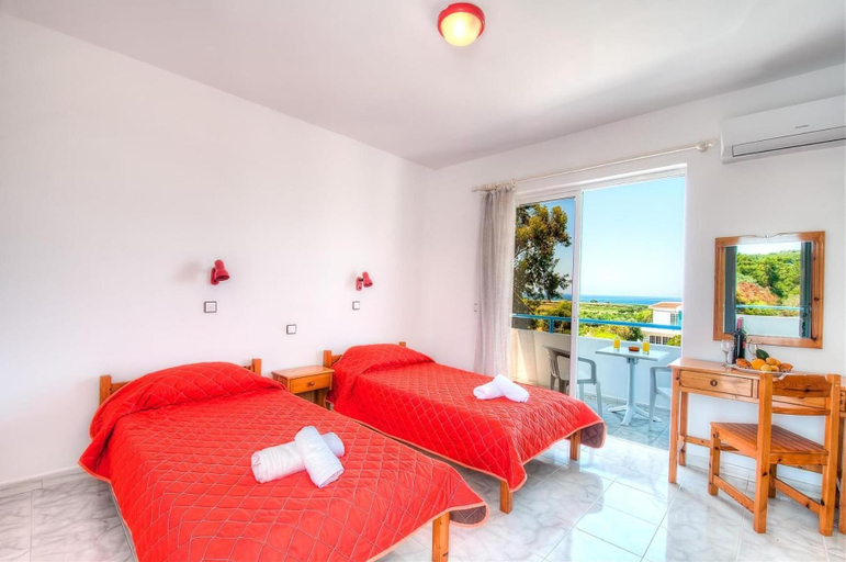 Bedroom 3, Sea View Studios, South Aegean