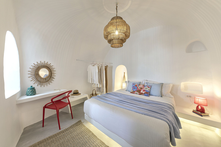 Bedroom 2, White Cave Villa by Caldera Houses, South Aegean