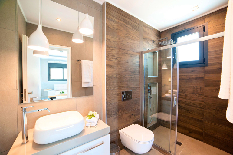 Bathroom 4, Perla Villas with Heated Pool, Crete