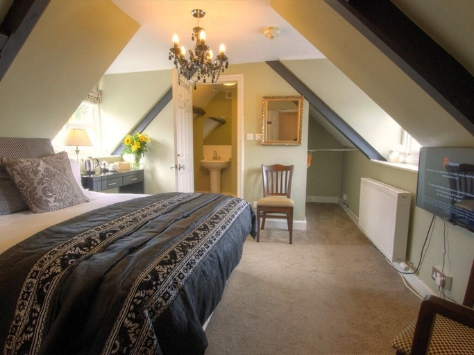 Bedroom 2, Dunster Castle Hotel, Somerset