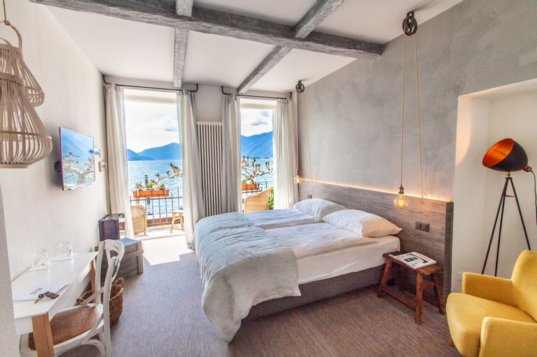 Bedroom 1, Seven Boutique Hotel, Locarno