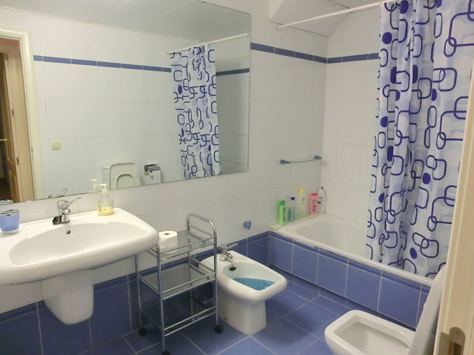 Bathroom, Apartament Santa Clotilde 2, Girona