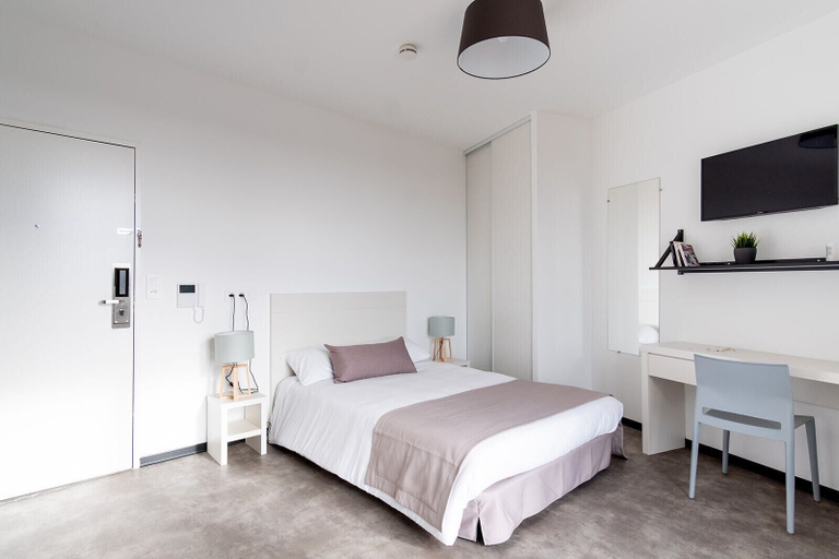 Bedroom 4, Student Factory Bordeaux, Gironde