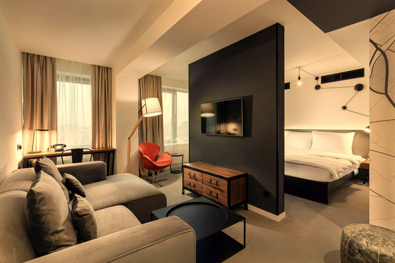 Bedroom 3, Pentahotel Moscow, Arbat, Central
