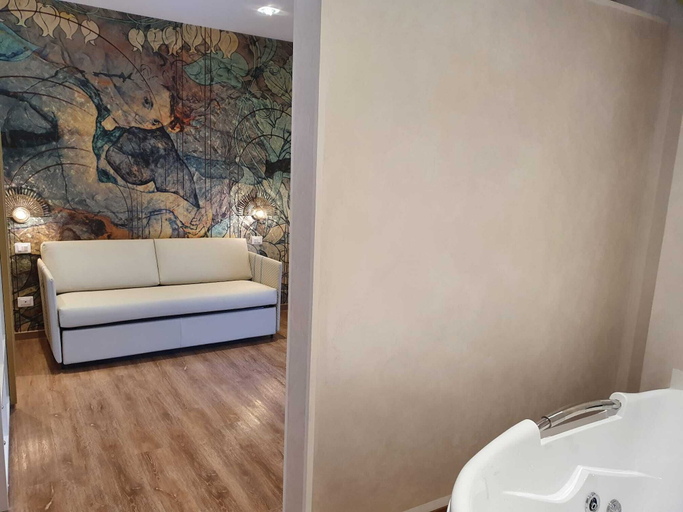 Bathroom 5, Amsterdam Suite Hotel & SPA, Rimini