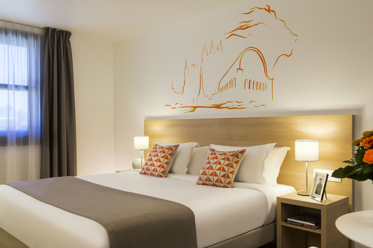 Bedroom 4, Citadines Presqu'île Lyon, Rhône