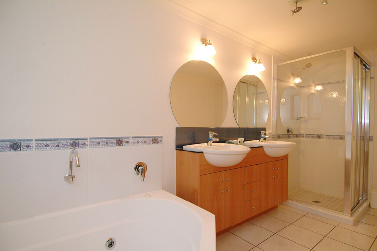 Bathroom 4, The Mediterranean Beachfront Apartments, Cairns