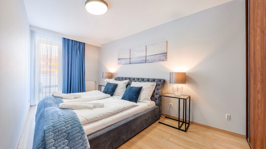 Bedroom 2, Apartamenty Sun & Snow Aquarius Spa, Kołobrzeg