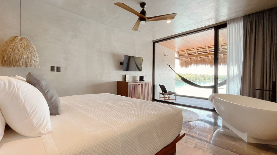 Bedroom 4, Amainah Bacalar Hotel Boutique - Adults Only, Othón P. Blanco