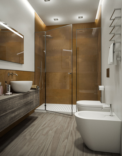 Bathroom 4, Du Parc Hotel, Torino