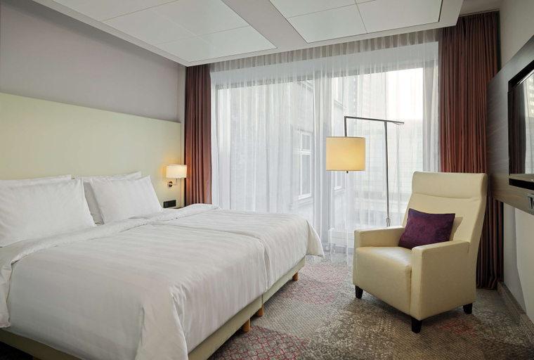 Bedroom 3, Radisson Blu Hotel, Leipzig, Leipzig