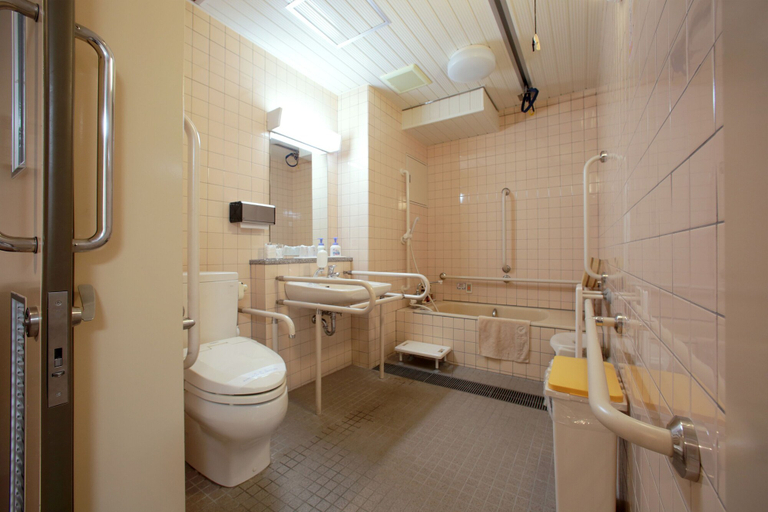 Bathroom 4, Shiki no yado SAHIMENO, Ōda