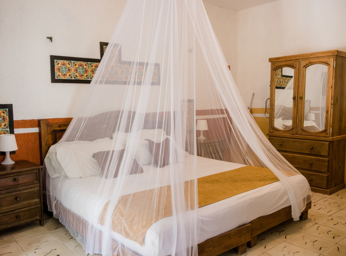 Bedroom 3, Beachfront Hacienda del Cuyo Penthouse, Tizimín