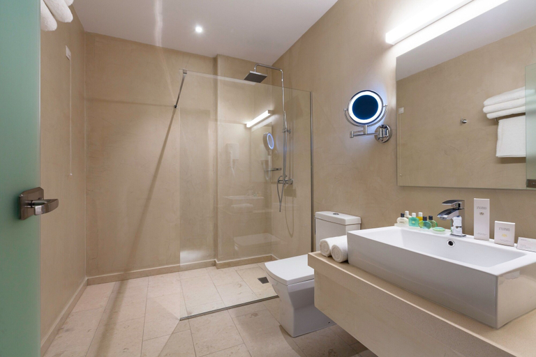 Bathroom 4, Zephyros Hotel, South Aegean