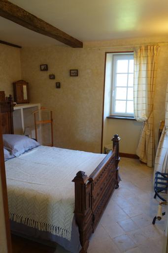 Bedroom 2, Manoir de Savigny, Manche