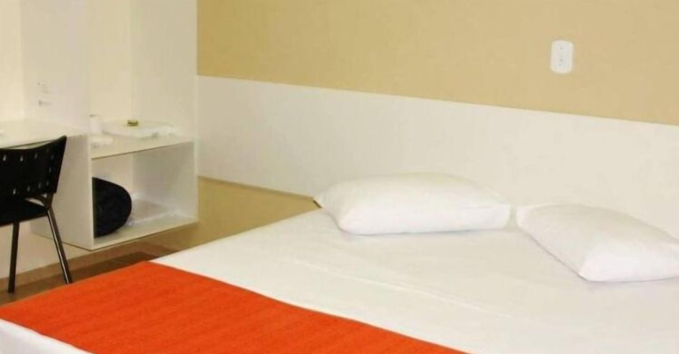 Bedroom 3, Hotel Casas Novas, Penápolis
