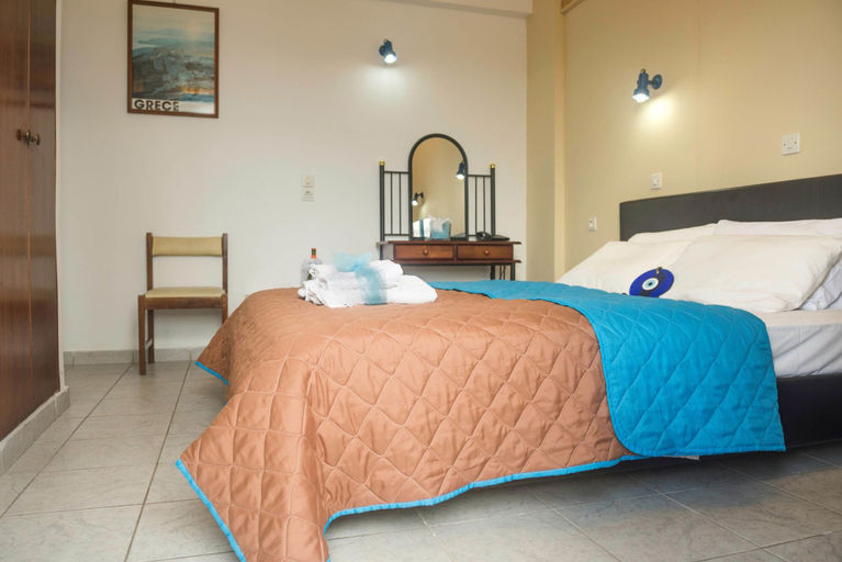 Bedroom 4, Antonios Hotel, South Aegean