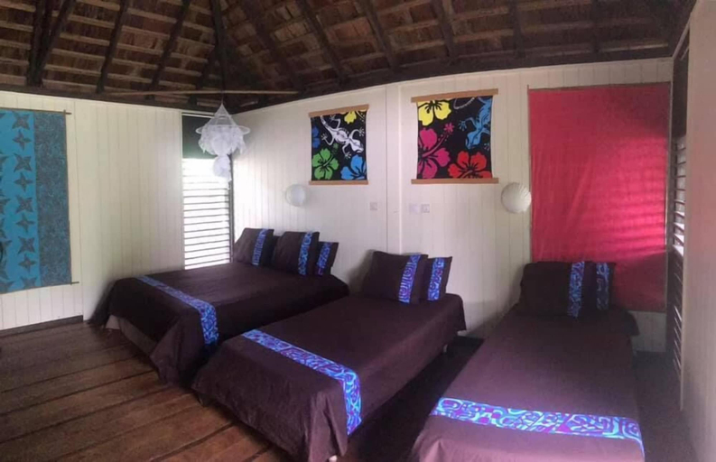 Bedroom 3, Fare Club - Moorea