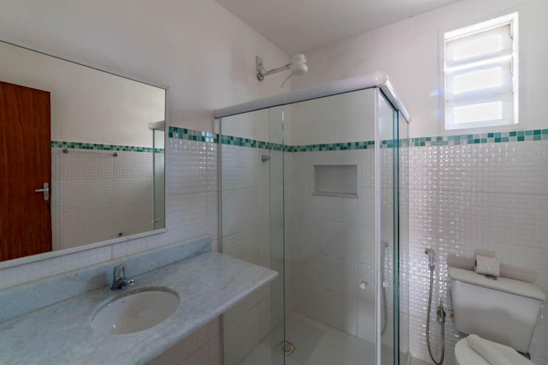 Bathroom, Hotel Fazenda Santa Helena, Simão Pereira