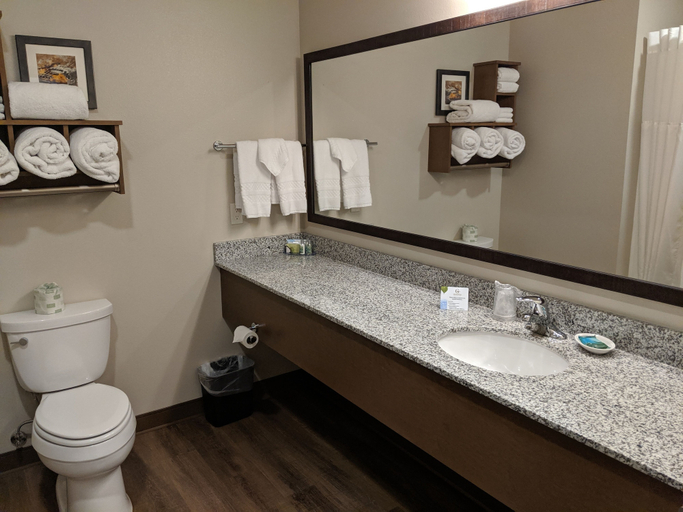 Bathroom 4, GrandStay Hotel & Suites, Deschutes