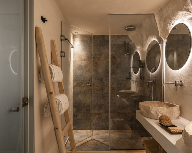 Bathroom 5, Manili Boutique Suites & Villas, Crete