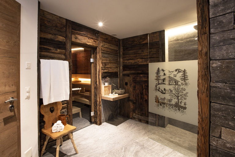 Bathroom 4, Chalet Eggen, Visp