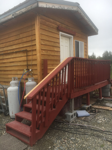Alaska log cabins on the pond B & B, Fairbanks North Star
