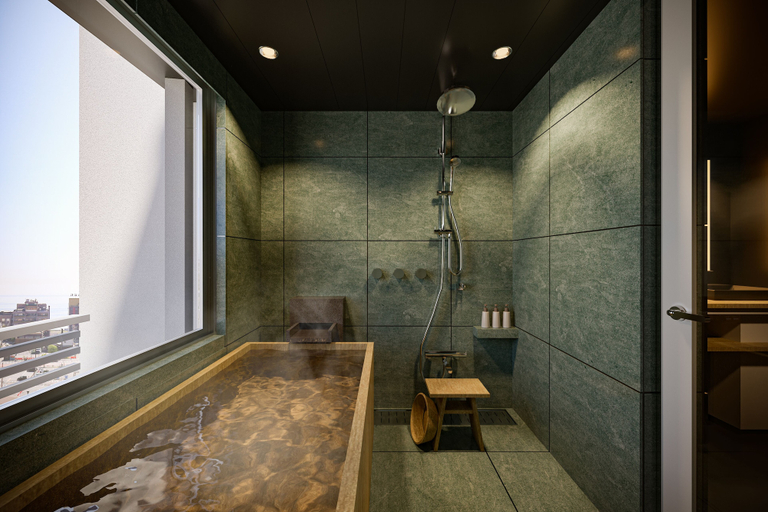 Bathroom 5, AMANEK Beppu YULA-RE, Beppu