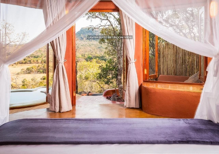 Bedroom 3, Leshiba Wilderness, Vhembe