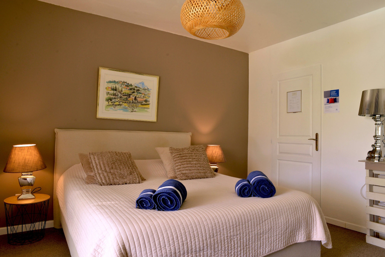 Bedroom 3, Les Jardins d'Eleusis, Vaucluse