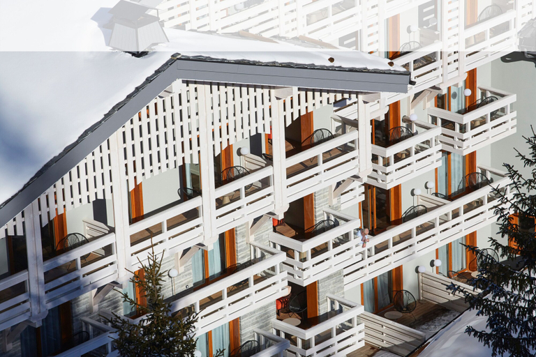 Exterior & Views 2, Ecrin Blanc Resort Courchevel, Savoie