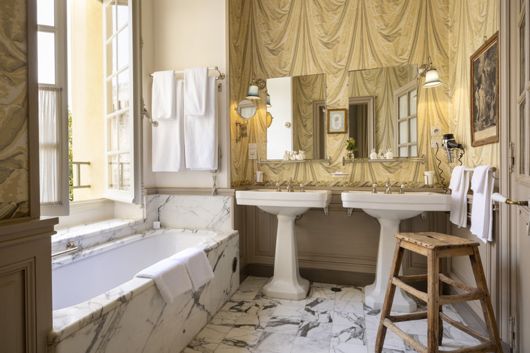 Bathroom 4, La Mirande Hotel, Vaucluse