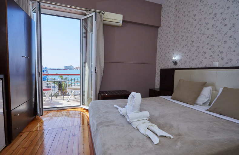 Bedroom 3, Aegean Sea Rooms, North Aegean