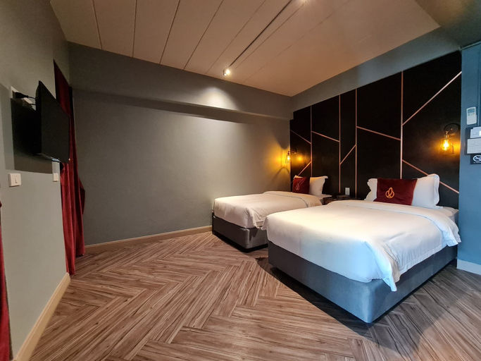 Bedroom 5, Ratchada Boutique Hotel, Din Dang