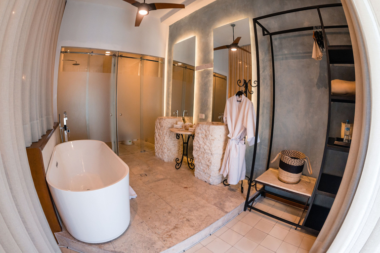 Bathroom 5, Piedra De Agua Hotel Boutique Mérida, Mérida