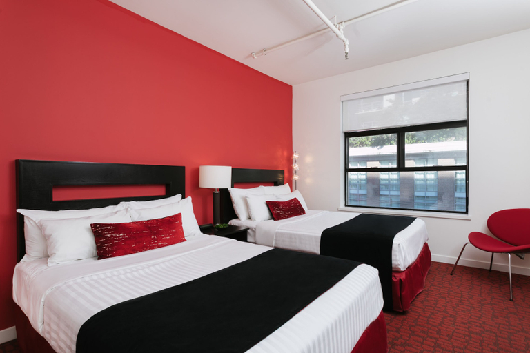 Bedroom 3, Moda Hotel, Greater Vancouver