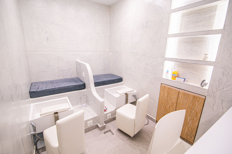 Bathroom 5, Acroterra Rosa Luxury Suites & Spa, South Aegean