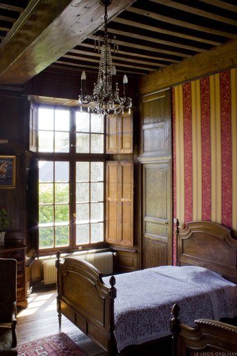 Bedroom 3, Le Logis d'Equilly, Manche