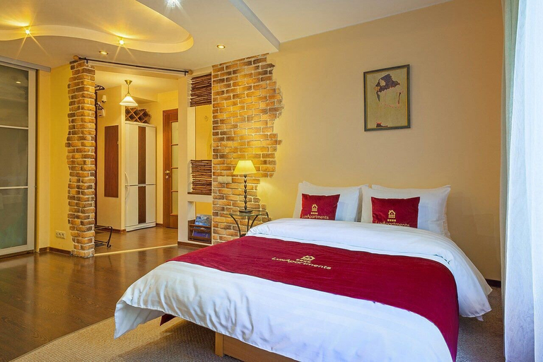 Bedroom 5, Lux Apartments Bolshoy Tishinskiy lane, Northern