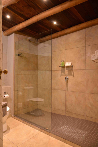 Bathroom 3, Victoria Falls Safari Suites, Hwange