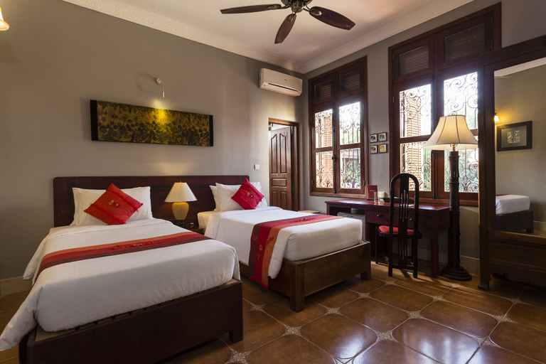 Bedroom 4, HanumanAlaya Colonial House, Siem Reap