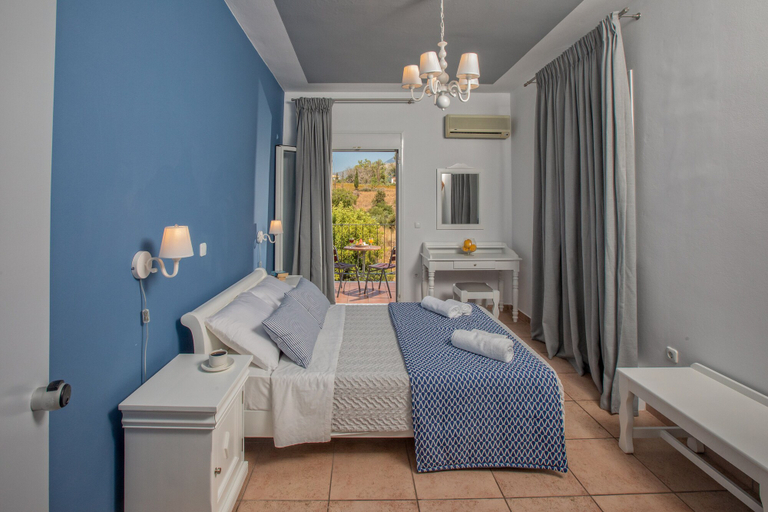Bedroom 4, Pelagos Apartments, Ionian Islands