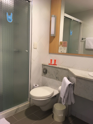 Bathroom 5, ibis São Paulo Barra Funda, São Paulo