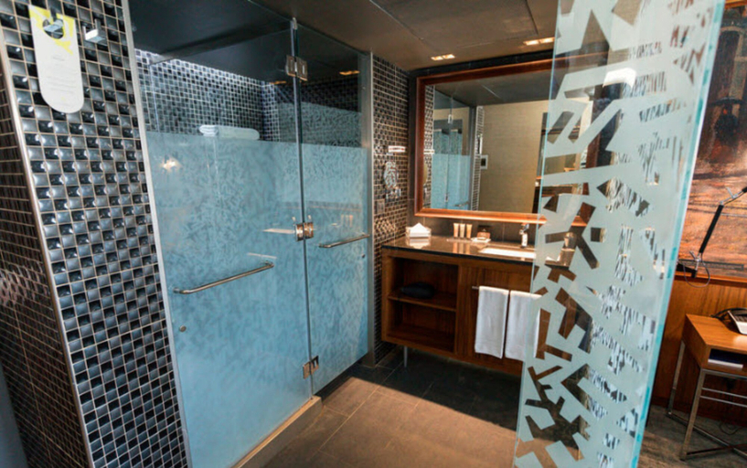 Bathroom 5, Hotel Cumbres Lastarria, Santiago