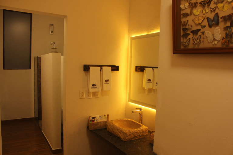 Bathroom 4, La Casona de Don Porfirio Hotel Boutique, Zapotitlán de Méndez